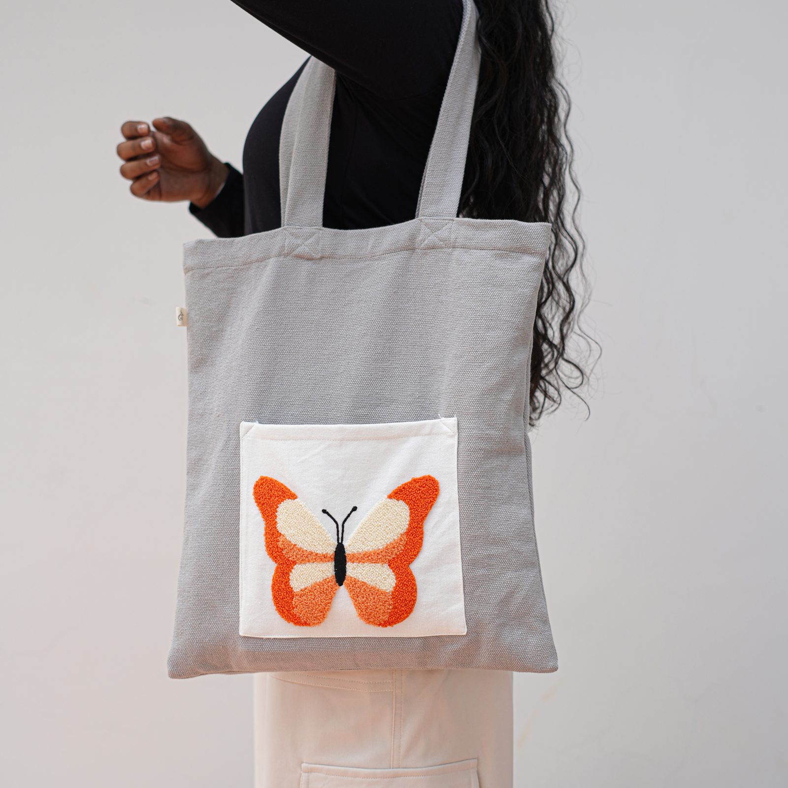 Radiant Butterfly Tote
